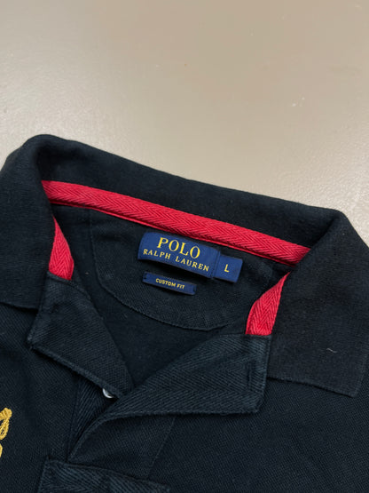 Ralph-Lauren Polo Schwarz L