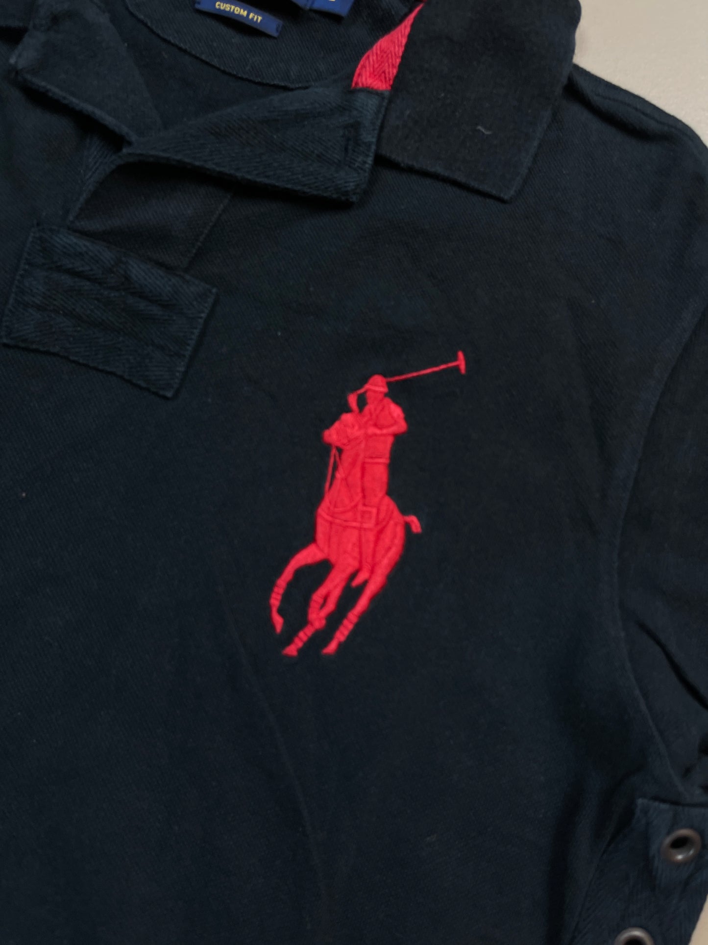 Ralph-Lauren Polo Schwarz L